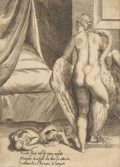 Léda et le cygne, des 