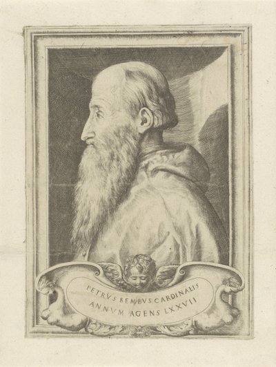 Portrait du cardinal Pietro Bembo - Giulio Bonasone