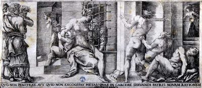 Charité romaine - Giulio Bonasone