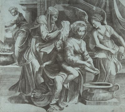 La Vierge lavant l