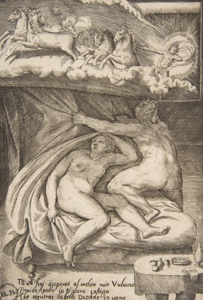 Vénus et Mars découverts par Apollon, des 