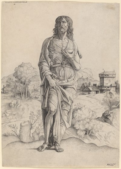 Saint Jean-Baptiste - Giulio Campagnola