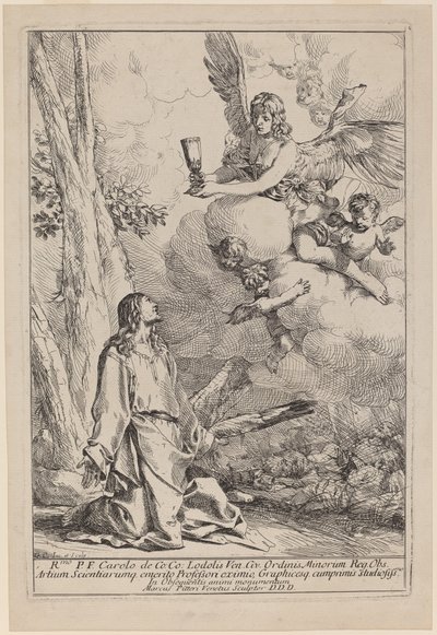 Christ au Mont des Oliviers - Giulio Carpioni
