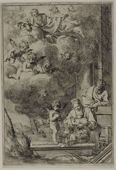 Sainte Famille - Giulio Carpioni
