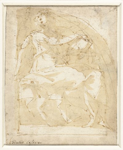 Ange avec un livre - Giulio Cesare Procaccini