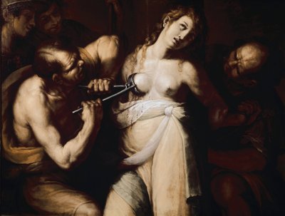 Le Martyre de Sainte Agathe de Sicile - Giulio Cesare Procaccini
