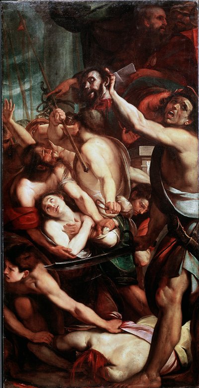 Les Martyrs de Saints Nazaire et Celse à Milan au 5ème siècle après J.-C. - Giulio Cesare Procaccini