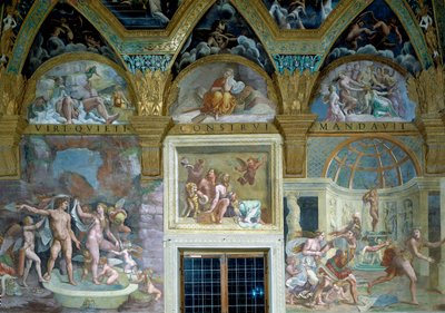 Représentations des Amours Divins, Salle de Psyché - Giulio Romano