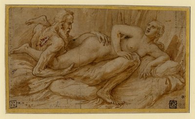 Scène érotique - Giulio Romano