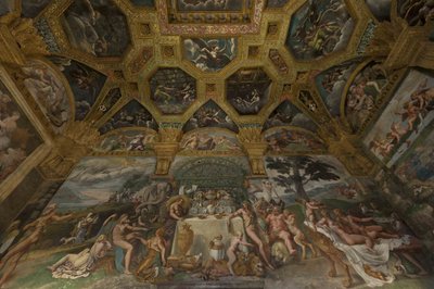 Détail de fresque de la Chambre d