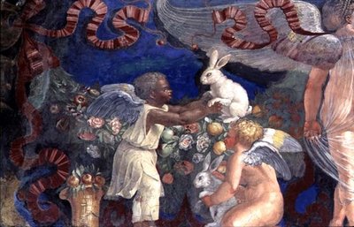 Frise de la "Camera con Fregio di Amorini" - Giulio Romano