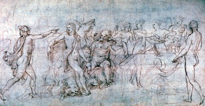 Festin de mariage de Cupidon et Psyché, vers 1520-1546 - Giulio Romano