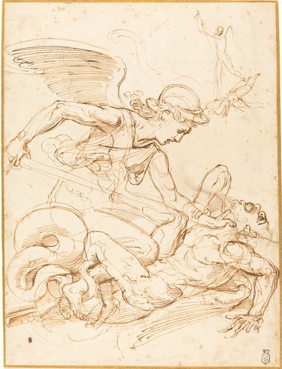 Saint Michel - Giulio Romano