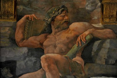 La Chute des Géants Sala dei Giganti, 1536 - Giulio Romano