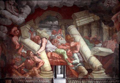 La chute des Géants (ou Titans) - Giulio Romano