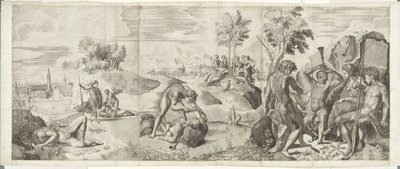 Apollon et Marsyas - Giulio Sanuto