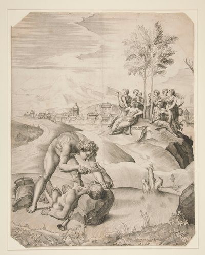 Écorchement de Marsyas - Giulio Sanuto