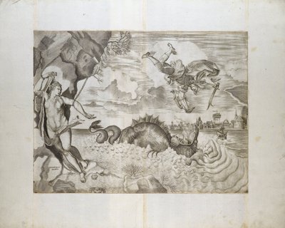 Persée et Andromède - Giulio Sanuto