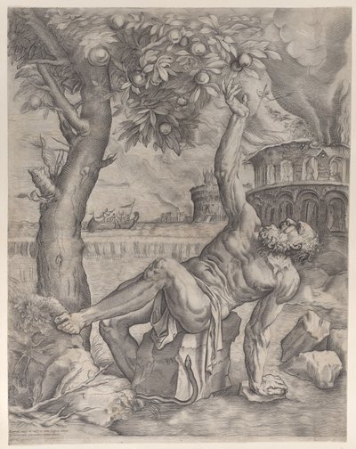 Tantale, ca. 1557-1570 - Giulio Sanuto