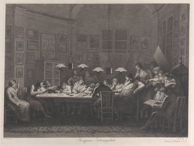 Académie de dessin de Rosaspina, 1811 - Giulio Tomba