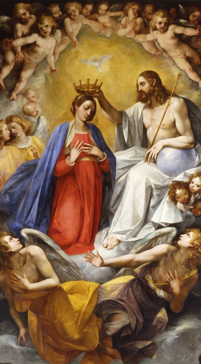 Couronnement de la Vierge - Giuseppe Cesari