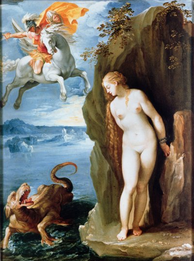 Persée sauvant Andromède - Giuseppe Cesari