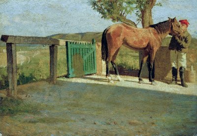 Le petit cheval - Giuseppe Abbati