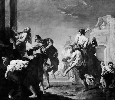 Enlèvement des Sabines - Giuseppe Angeli
