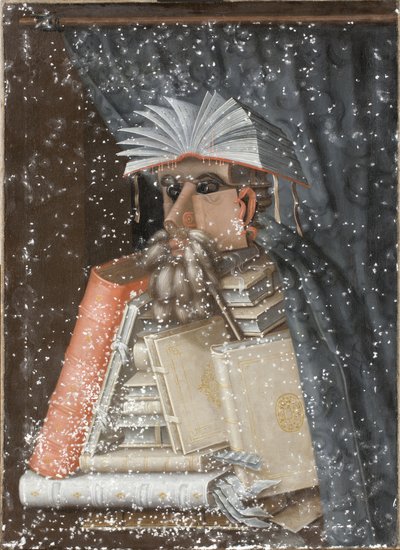 Le bibliothécaire - Giuseppe Arcimboldo