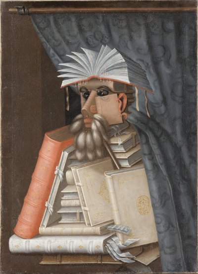 Le bibliothécaire - Giuseppe Arcimboldo