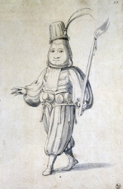 Conception de costume pour un cuisinier - Giuseppe Arcimboldo