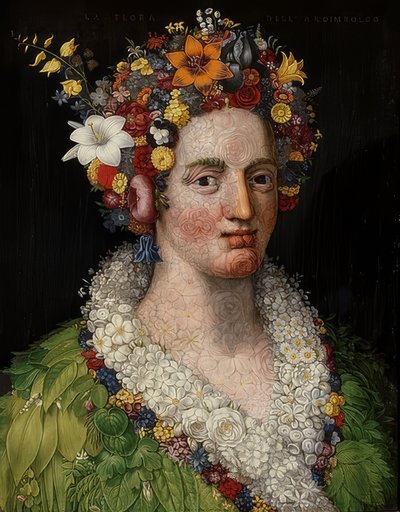 Flore. 1589 - Giuseppe Arcimboldo