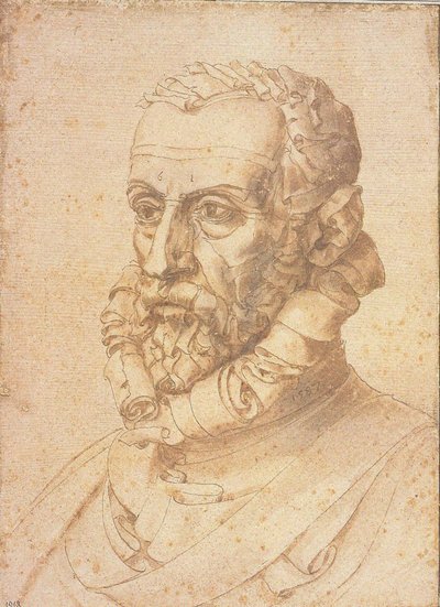 Autoportrait Luomo di Lettere, 1587 - Giuseppe Arcimboldo