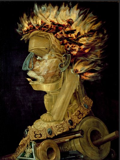 Le Feu - Giuseppe Arcimboldo