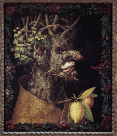 Hiver. Allégorie des saisons - Giuseppe Arcimboldo