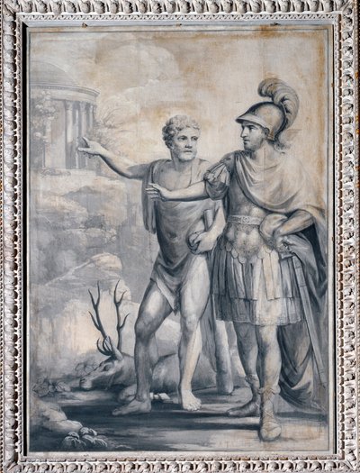 La Vertu montre au héros le temple de la gloire - Giuseppe Bacigalupo