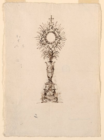 Conception pour une monstrance - Giuseppe Barberi