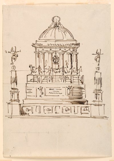 Conception pour un monument - Giuseppe Barberi