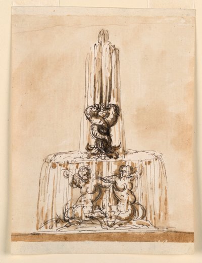 Conception pour une fontaine - Giuseppe Barberi