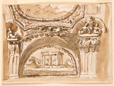 Conception pour décoration de plafond - Giuseppe Barberi