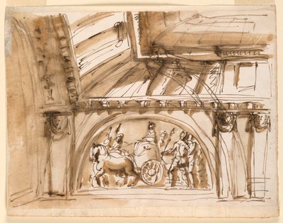Conception pour la décoration de plafond - Giuseppe Barberi