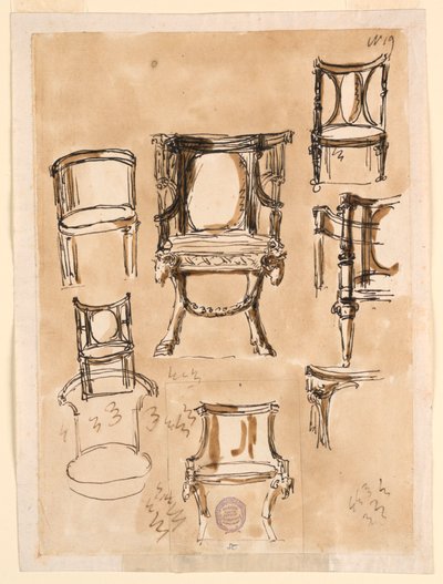 Conceptions pour des chaises - Giuseppe Barberi