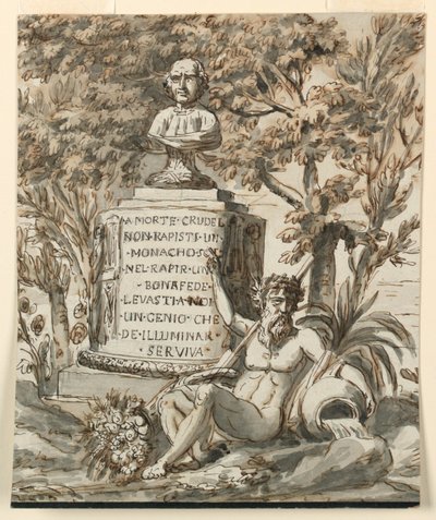 Monument sépulcral pour le moine Bonafede - Giuseppe Barberi