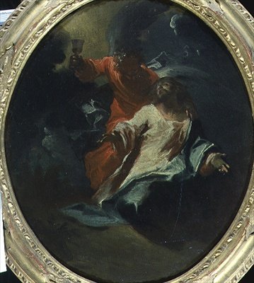 Le Christ au Mont des Oliviers, c.1730 - Giuseppe Bazzani