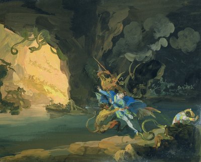 Don Juan en enfer - Giuseppe Bernardino Bison