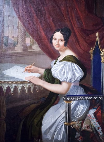 Napoleone Elisa Baciocchi, vers 1830 - Giuseppe Bezzuoli