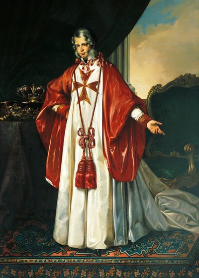 Portrait de Léopold II, Grand-Duc de Toscane (Florence) - Giuseppe Bezzuoli