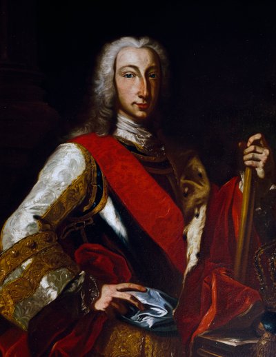 Portrait de Charles III de Bourbon - Giuseppe Bonito