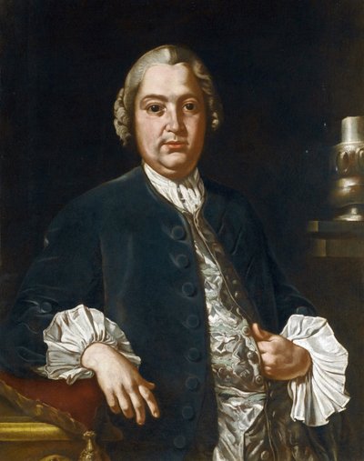 Portrait du compositeur Niccolò Jommelli (1714-1774) - Giuseppe Bonito