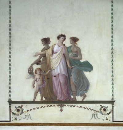 Allégorie de la comédie, de la justice et de la vérité - Giuseppe Borsato